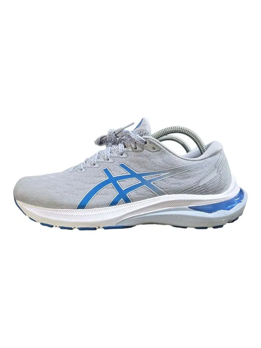 ASICS Women's GT-2000 11 Running Shoes, Piedmont Grey/Reborn Blue Size 9.5